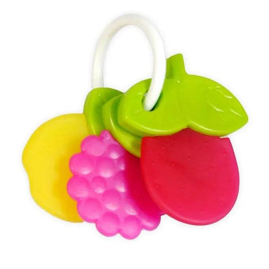 Funskool Giggles, Fruit Teether , Teether for Babies to soothen their gums, Easy to Grasp,hold and chew, 3 months & above, Infant Toys - Timbuktoon