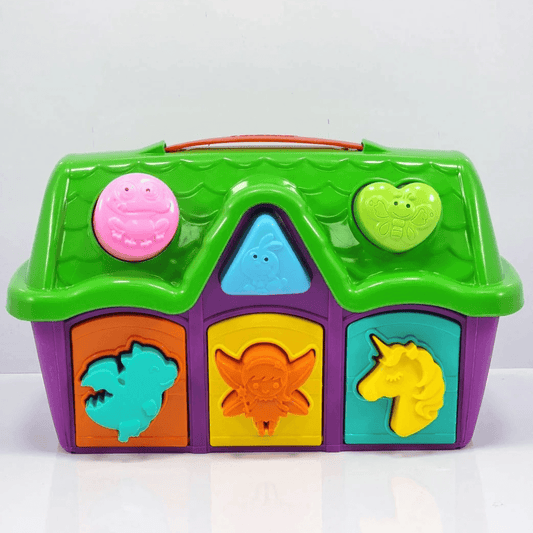 DREAM HOUSE Shape Sorter – Colorful Educational Toy for Toddlers | Encourages Shape & Colour Recognition, Fine Motor Skills & Problem-Solving | Fun Learning Activity in a Playful House Design - Timbuktoon
