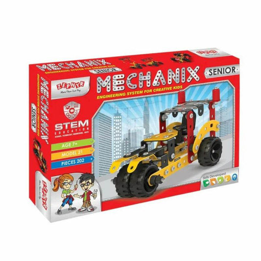 Mechanix - Senior STEAM/STEM Educational Toy, DIY Toy, Building and Construction Set for Boys and Girls Age 7+ - Timbuktoon