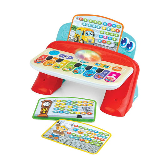 Winfun Baby Maestro Touch Piano | Interactive Learning Toy with Soft-Touch Keyboard, Lights, Animal & Instrument Sounds | Educational Musical Toy for Boys & Girls | Gift for Toddlers 12M+