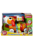 WinFun Walk with Me Puppy | Interactive Pull-Along Musical Toy with Lights & Sounds | Early Learning Walking Companion for Toddlers 12M+
