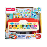Winfun Baby Maestro Touch Piano | Interactive Learning Toy with Soft-Touch Keyboard, Lights, Animal & Instrument Sounds | Educational Musical Toy for Boys & Girls | Gift for Toddlers 12M+
