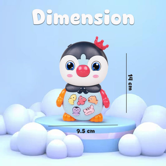 Joy Junction Owl Baby Musical Toy | Interactive Learning Toy with Music, LED Lights & Animal Sounds | Early Educational Development Toy for Toddlers & Infants 12 Months+ (Blue)