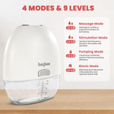 Baybee Ultra Slim Electric Breast Pump for Feeding Mothers | Automatic Breastfeeding Pump with LED Display