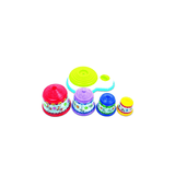 Giggles Funskool - Melody Funfair, Multicolour Musical Stacking Toy, Toy for Kids, Helps to Sort,Stack and Nest, 12 Months & Above, Infant and Preschool Toys - Timbuktoon