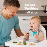 R for Rabbit First Feed Pixie Nibbler | Soft Silicone Fruit & Veggie Feeder | Baby Teether & Pacifier | Hygienic, BPA-Free | For Infants 3+ Months