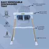 Baybee Invictus Convertible High Chair for Kids | 3-in-1 Baby Feeding Chair with Removable Food Tray, Adjustable Height & Safety Harness | Multipurpose Baby Dining & Booster Chair for Toddlers