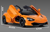 Joy Junction 1:24 Scale Alloy Die-cast Model Car – Pull Back Toy Car with Openable Doors, Lights & Music | Exclusive Metal Car for Kids & Collectors (Orange)