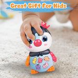 Joy Junction Owl Baby Musical Toy | Interactive Learning Toy with Music, LED Lights & Animal Sounds | Early Educational Development Toy for Toddlers & Infants 12 Months+ (Blue)