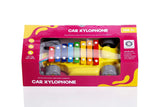 Chanak Car Xylophone Toy for Kids | Plastic Car with 8 Metal Keys | Musical Xylophone Car for Boys & Girls 3+ Years | BIS Approved