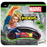 SKOODLE Marvel Pull-Back Rider Bike for Kids | Captain Marvel Edition | Durable Marvel-Inspired Motorcycle Toy | Sturdy Pull Back & Go Action Bike | Fun & Educational Gift for Boys & Girls – Blue