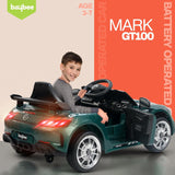 BAYBEE Spyder Pro Battery Operated Car for Kids | Rechargeable Big Battery Ride-On Toy Car with Music & LED Lights | Electric Car for Kids to Drive 2–6 Years Boys & Girls