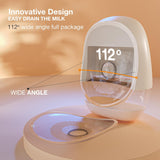Baybee Wearable Electric Breast Pump for Mothers | Portable Hands-Free Milk Pump with 3 Modes, 9 Suction Levels, Smart LED Display & USB Rechargeable | 160ml BPA-Free Cup, Quiet Cordless Breastfeeding Pump with Massage & Lactation Support