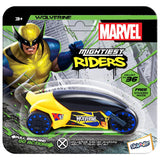 SKOODLE Marvel Pull-Back Rider Bike for Kids | Wolverine Edition Motorcycle Toy | Durable Marvel-Inspired Pull Back & Go Bike | Sturdy & Fun Vehicle Toy Gift for Boys & Girls – Yellow