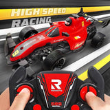 Joy Junction 1:16 Scale Remote Control Racing Car – High-Speed RC Toy Car with Rechargeable Battery & Sturdy Design | Ideal Gift for Kids 5+ (Red)