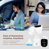 Mee Mee Digital Electric Breast Pump – 3-Mode Adjustable Suction for Nursing & Breastfeeding Comfort (White)
