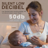 Baybee Wearable Electric Breast Pump | Hands-Free Automatic Breast Milk Pump Machine with 3 Modes & 9 Suction Levels | Portable, Rechargeable, BPA-Free 210ml Cup, LED Display