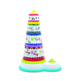 Giggles Funskool - Melody Funfair, Multicolour Musical Stacking Toy, Toy for Kids, Helps to Sort,Stack and Nest, 12 Months & Above, Infant and Preschool Toys - Timbuktoon