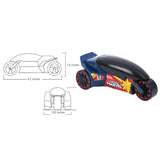 SKOODLE Marvel Pull-Back Rider Bike for Kids | Captain Marvel Edition | Durable Marvel-Inspired Motorcycle Toy | Sturdy Pull Back & Go Action Bike | Fun & Educational Gift for Boys & Girls – Blue