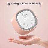 R for Rabbit Nova Electric Breast Pump | Automatic, Portable & Rechargeable | Comfortable Electrical Pumping (Peach)