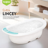 Baybee Lincey Kids Bath Tub for Baby | Mini Swimming Pool with Anti-Skid Base, Soap Tray & Drain Plug | Portable Baby Bathtub for Newborns & Kids 0-5 Years Boys & Girls (Blue)