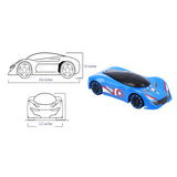 SKOODLE Marvel Pull-Back Hyper Car for Kids | Captain America Edition | Durable Pull Back & Go Vehicle Toy | Sturdy Marvel-Inspired Car for Boys & Girls | Fun & Educational Gift – Blue