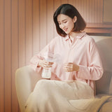 R for Rabbit Pure Wireless Electric Breast Pump | Automatic, Portable & Rechargeable | Comfortable Electrical Pumping (Peach)