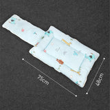 R for Rabbit Snuggy Baby Sleeping Bag & Carry Nest – 100% Cotton 3-in-1 Convertible Bedding Set for Newborns, Travel-Friendly & Portable (Sky Blue)