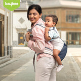 Baybee Flownest Baby Carrier for 0–3 Years | 6 Position Adjustable Kangaroo Carrier with Breathable Mesh & Padded Hip Seat