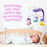 Giggles Funskool Bear Melody Crib Mobile, Soothing Music with Adorable Parachute Bears, Hanging Toy for Newborn Baby, Infants & Toddlers, Gift Set for Babies, Age 0+ Months - Timbuktoon
