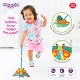 Giggles Funskool Betty The Butterfly, Educational Push Along Toys for Kids, Encourages Learning & Development, Fun Activity for Babies, Gift Set for Kid, Age 18+ Months - Timbuktoon