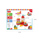 DOUGH Funskool-Fundough Playset Ice Cream Shop, Make ice-Cream with Colourful, molds and extruder, Multicolour, Dough, Toy, Shaping, Sculpting, 3 Years - Timbuktoon