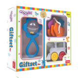 Giggles Funskool Gift Set Mini, Toy Set for Newborn Baby, Infants & Toddlers, Includes Rattle, Teether, Vehicle & Activity Toys With Development, Gift Set for Babies, Multicolor Age 5+ Months - Timbuktoon