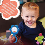 Giggles Funskool Gift Set Mini, Toy Set for Newborn Baby, Infants & Toddlers, Includes Rattle, Teether, Vehicle & Activity Toys With Development, Gift Set for Babies, Multicolor Age 5+ Months - Timbuktoon