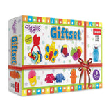 Giggles Funskool Gift Set Premium, Toy Set for Newborn Baby, Infants & Toddlers, Includes Rattle, Teether, Animals & Activity Toys With Development, Gift Set for Babies, Multicolor Age 3+ Months - Timbuktoon