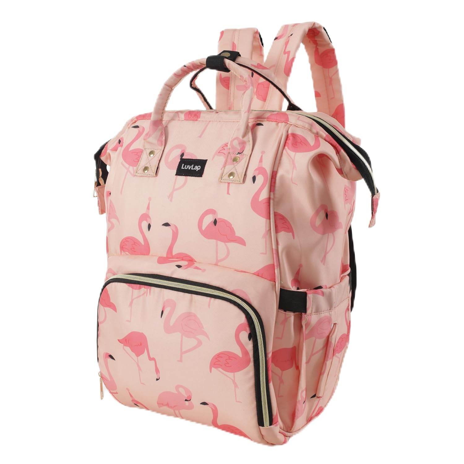 LUVLAP Lily Multifunctional Waterproof Diaper Bag for Mothers for Travel, Mother Travelling Bag, Backpack Cum Tote bag for Mothers, Large storage capacity - Timbuktoon