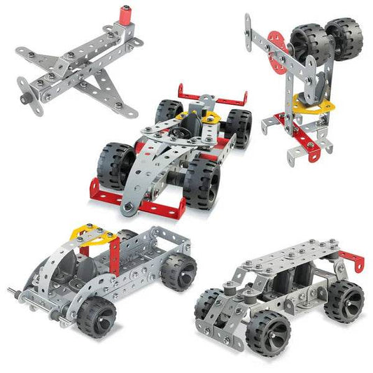 Mechanix - 3 DIY STEAM Educational Toy, Building and Construction Set for Boys and Girls Age 7+ Years - Timbuktoon