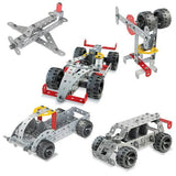 Mechanix - 3 DIY STEAM Educational Toy, Building and Construction Set for Boys and Girls Age 7+ Years - Timbuktoon