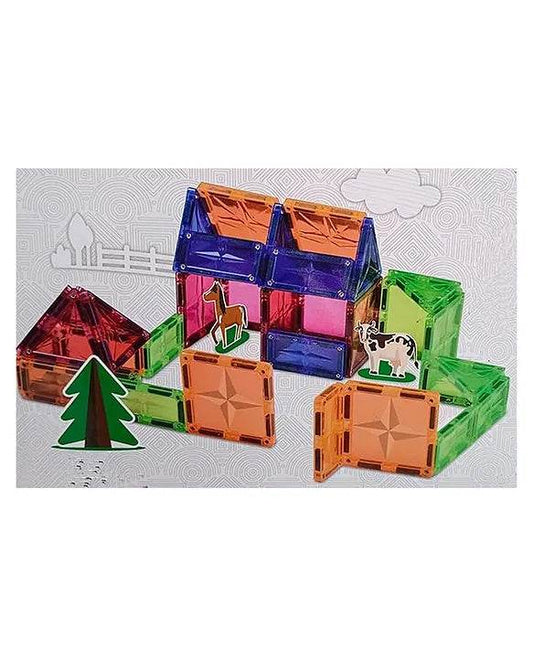 Zephyr - Learning Steps - Magnetix-3 Magnetic Building Set, 36 Pieces, Educational Construction Toy for Ages 3+ Years - Timbuktoon