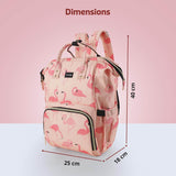 LUVLAP Lily Multifunctional Waterproof Diaper Bag for Mothers for Travel, Mother Travelling Bag, Backpack Cum Tote bag for Mothers, Large storage capacity - Timbuktoon