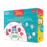 Giggles Funskool Complete Kithcen Playset, Realistic Pretend Cooking Toy for Kids, Encourages Learning & Development, Fun Activity for Babies, Gift Set for Girls, Age 3+ Years - Timbuktoon