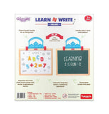 Giggles - Learn N Write Deluxe, 3 in 1 Magnetic Dry Erase & Chalkboard, Develops Early Writing Skills, 3 Years & Above, Preschool Toys, Multicolour - Timbuktoon