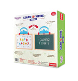 Giggles - Learn N Write Deluxe, 3 in 1 Magnetic Dry Erase & Chalkboard, Develops Early Writing Skills, 3 Years & Above, Preschool Toys, Multicolour - Timbuktoon