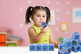 Funskool Giggles - My First Block,Learning Acitvity,Motor Skills, Learn Letters and Numbers, Fruits & Vegetables, Country Flags, Mutlicolor,for 3 Years and Above. - Timbuktoon