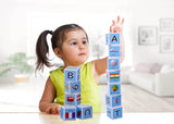 Funskool Giggles - My First Block,Learning Acitvity,Motor Skills, Learn Letters and Numbers, Fruits & Vegetables, Country Flags, Mutlicolor,for 3 Years and Above. - Timbuktoon