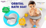 Giggles Funskool Orbital Bath Seat for Newborn Babies, Infants & Toddlers, with Pop-Up Waterproof Suction Pads, 360 Degree Rotation, Water Play Activity Toy, Gift Set for Kids, Age 5+ Months - Timbuktoon