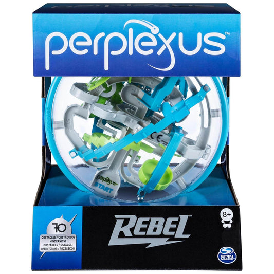 PERPLEXUS Spin Master Games Funskool Rebel, 3D Maze Game with 70 Pcs Obstacles for Kid - Timbuktoon