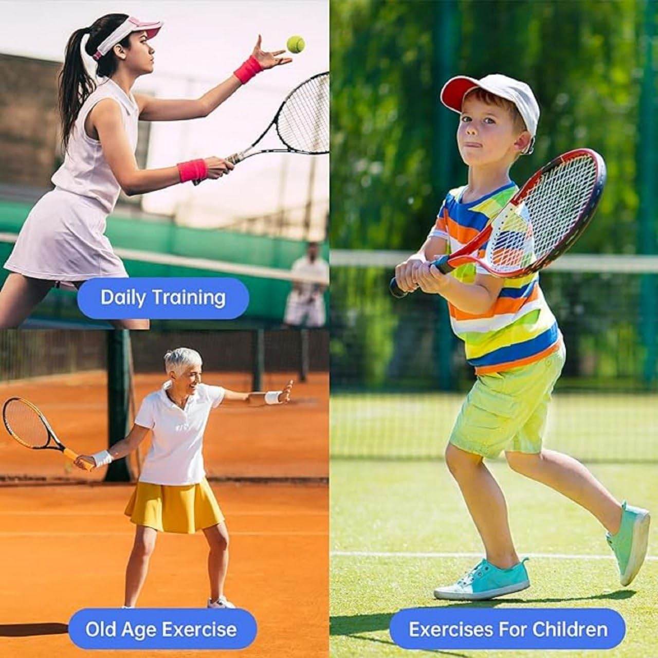 Simmar Rebound Ball for Solo Practice – Easy-to-Use Self-Practice Equipment Portable Design for Adults & Kids | Multicolor Option - Timbuktoon