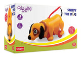 Funskool Giggles - Sniffy The Dog , Pull along toy , Head bobs,Tail wags,Encourages Walking , Toy for 1 year old, Infant and Preschool Toys, 12 months & above - Timbuktoon