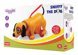 Funskool Giggles - Sniffy The Dog , Pull along toy , Head bobs,Tail wags,Encourages Walking , Toy for 1 year old, Infant and Preschool Toys, 12 months & above - Timbuktoon